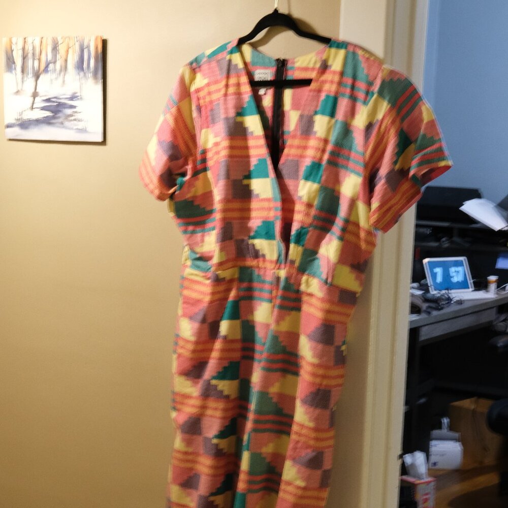 YEVU Wrap Body Jumpsuit in Sherbert 2.0